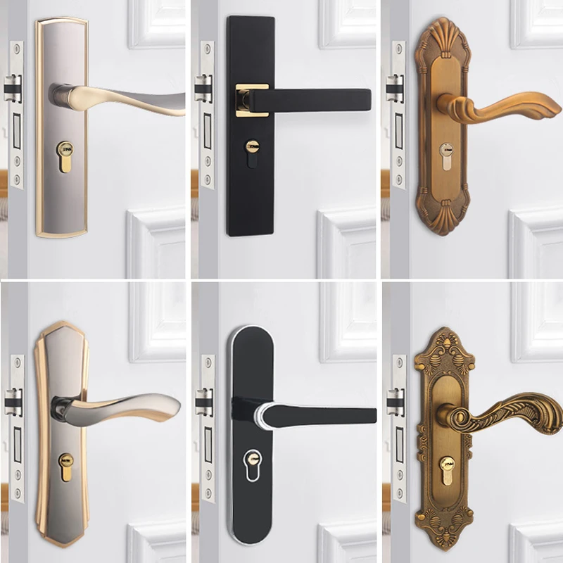 Bedroom Wooden Door Lock Set H - Furniture Hardware Tools incelemesi ve fiyatı