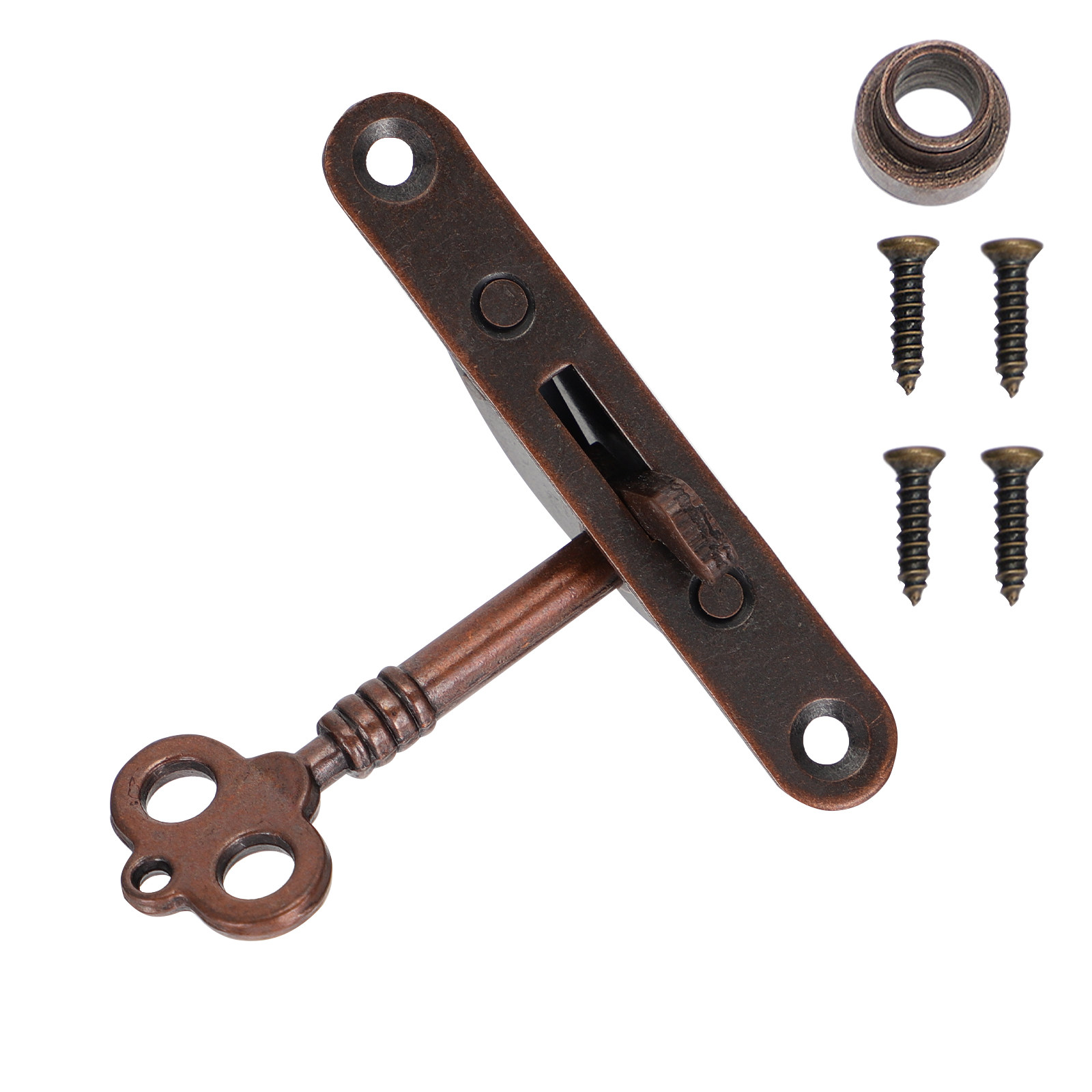 2Set Vintage Copper Iron Lock  - Furniture Hardware Decorative incelemesi ve fiyatı