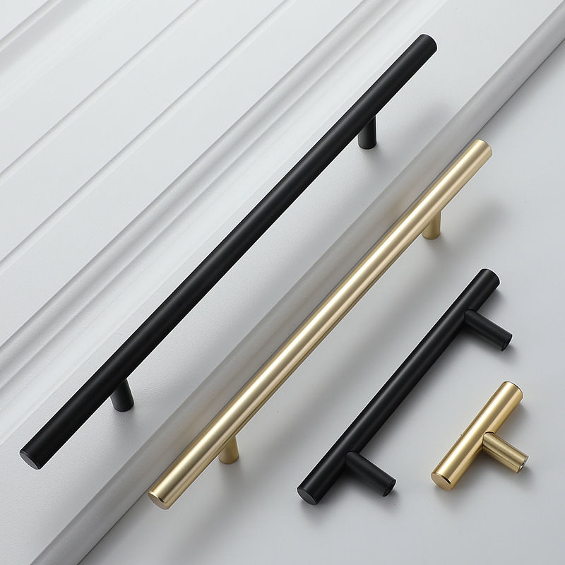 Modern Gold Brushed Straight C - Furniture Hardware Restoration incelemesi ve fiyatı