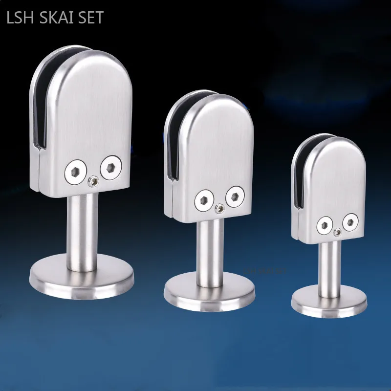 1pc Stainless Steel Glass Clam - Furniture Hardware incelemesi ve fiyatı
