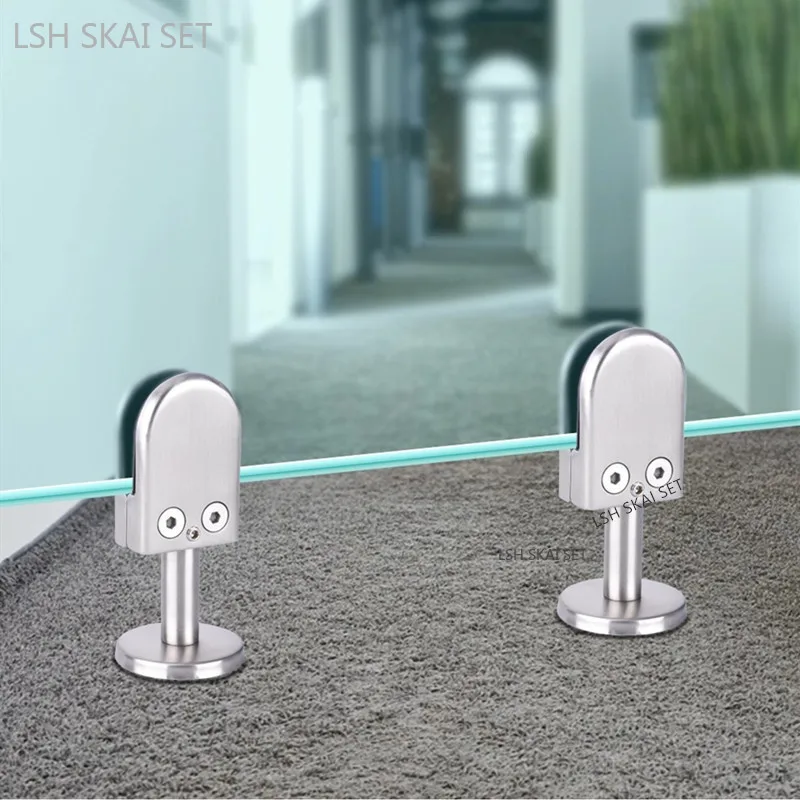 1pc Stainless Steel Glass Clam - Furniture Hardware incelemesi ve fiyatı
