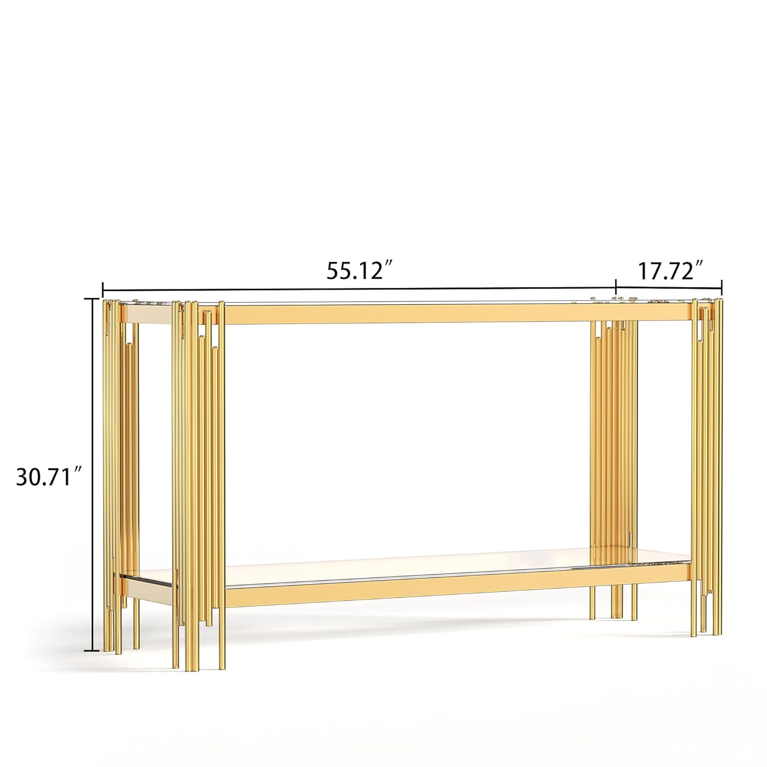 Glass Console Table, Modern En - Furniture Hardware Brackets incelemesi ve fiyatı