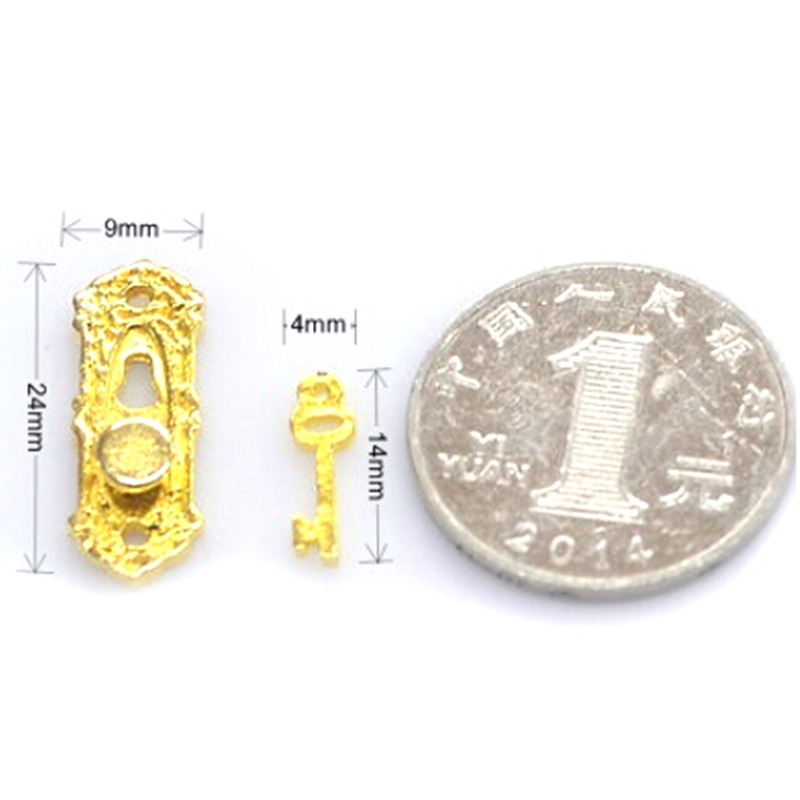 1:12 4PCS Metal Door Knocker S - Furniture Hardware Fittings incelemesi ve fiyatı