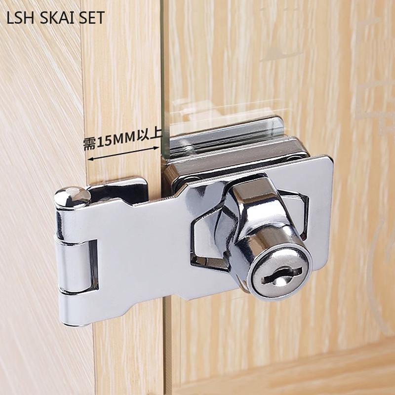 No-punch Glass Door Lock Store - Furniture Hardware Store incelemesi ve fiyatı
