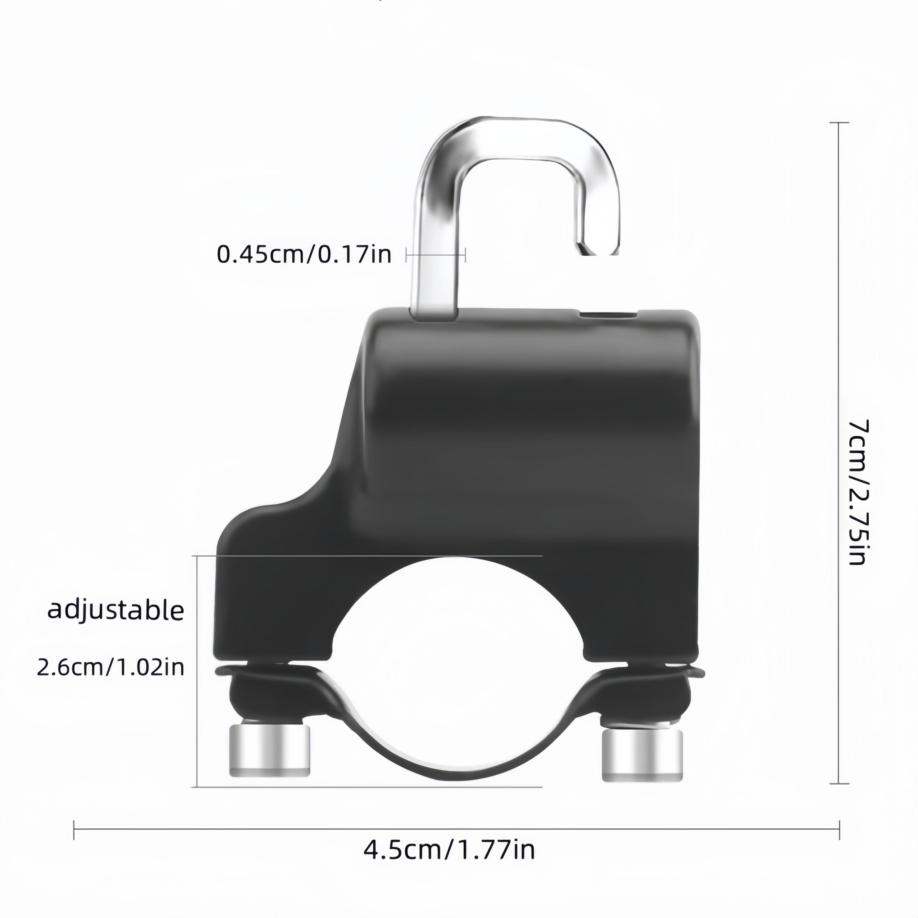Motorcycle Helmet Lock Aluminu - Universal Furniture Hardware incelemesi ve fiyatı