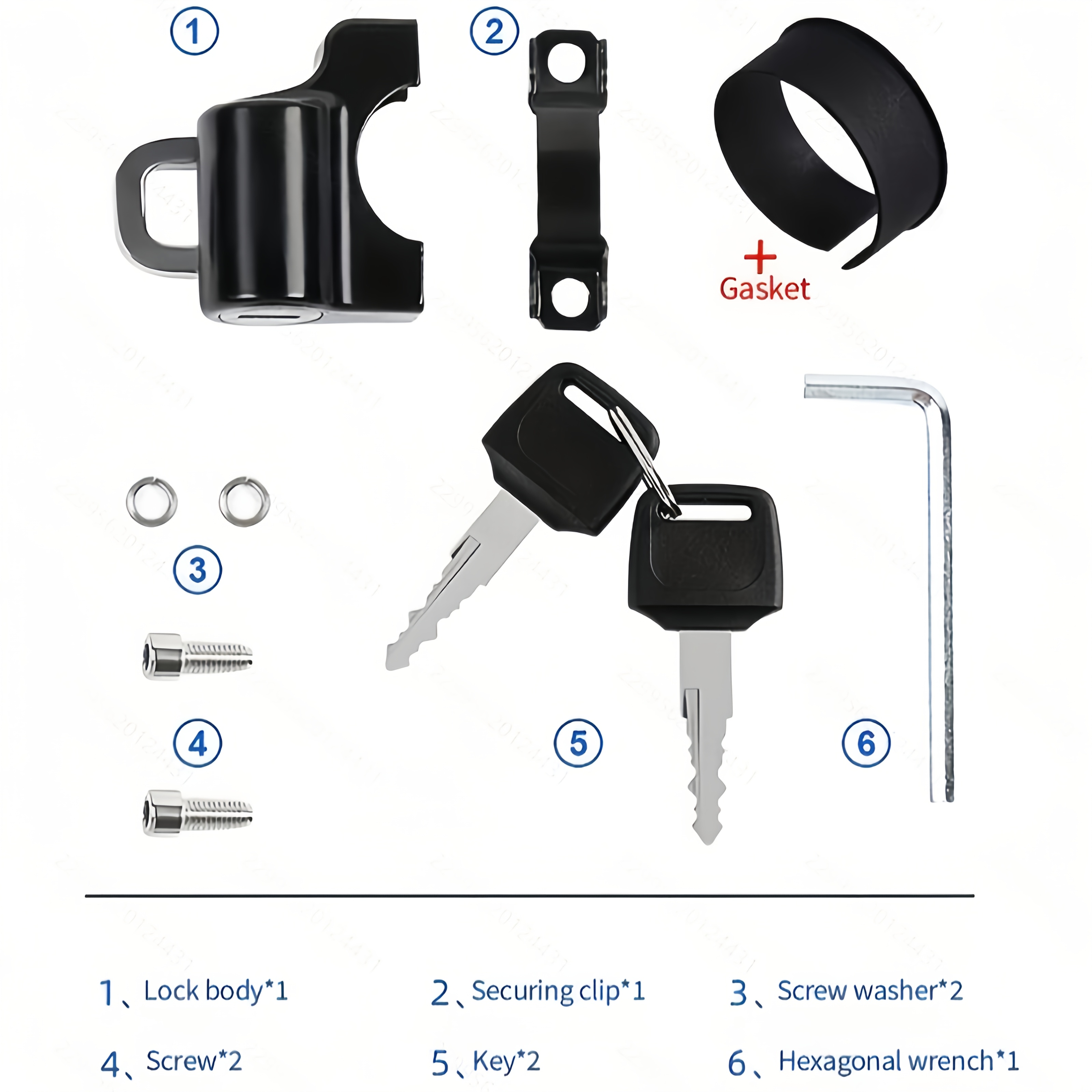 Motorcycle Helmet Lock Aluminu - Universal Furniture Hardware incelemesi ve fiyatı
