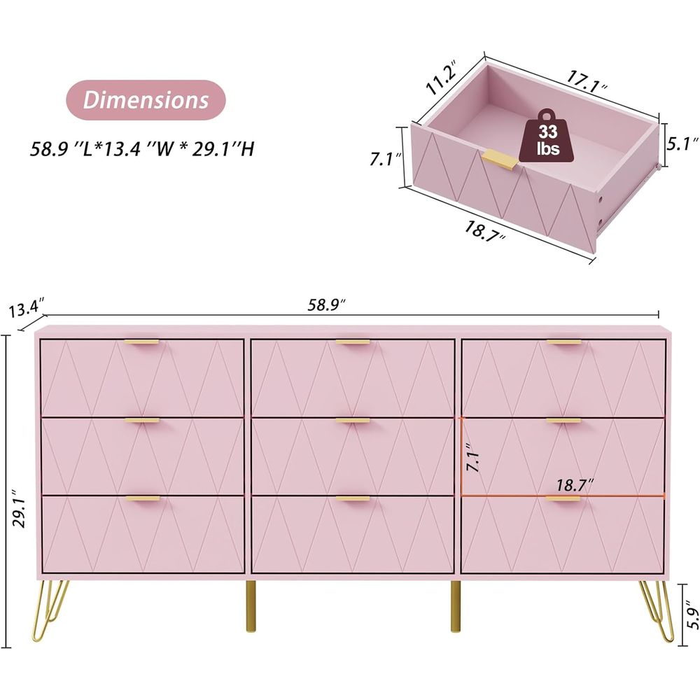 Bedroom Set with Gold Hardware - Furniture Hardware incelemesi ve fiyatı