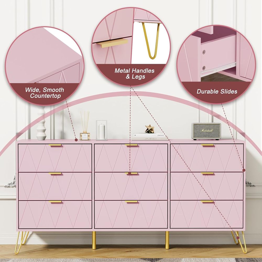Bedroom Set with Gold Hardware - Furniture Hardware incelemesi ve fiyatı