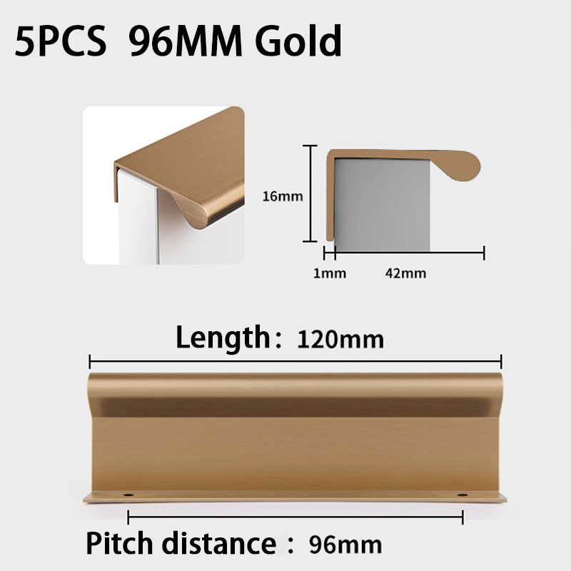 5PCS Side-mounted Handle Alumi - Furniture Hardware Restoration incelemesi ve fiyatı