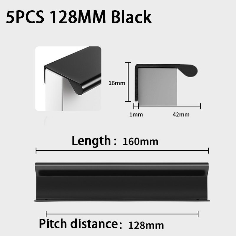 5PCS Side-mounted Handle Alumi - Furniture Hardware Restoration incelemesi ve fiyatı
