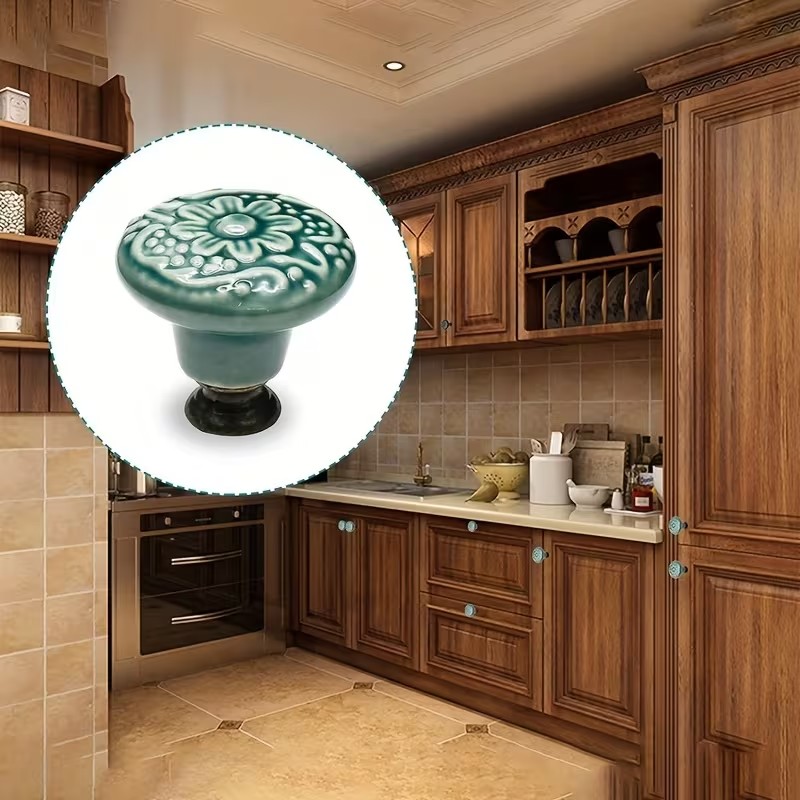 12pcs Ceramic Cabinet Knobs, F - Furniture Hardware Tools incelemesi ve fiyatı