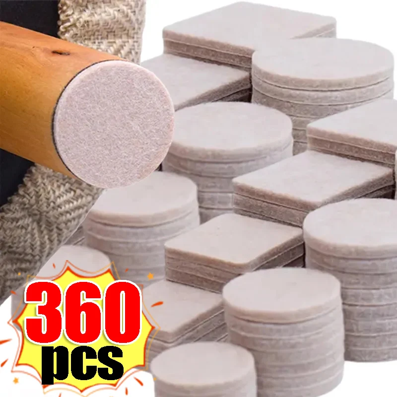 360/18Pcs Felt Chair Leg Pads  - Furniture Hardware Brackets incelemesi ve fiyatı