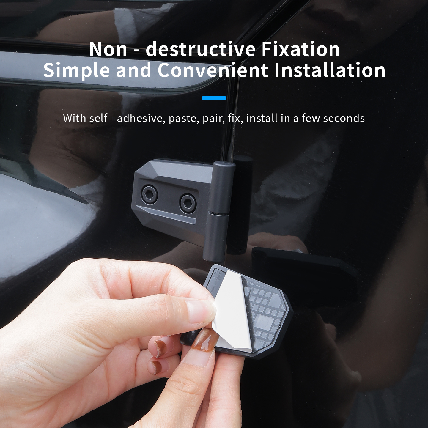 2PCS ABS Car Engine Hood Door  - Furniture Hardware Fitting incelemesi ve fiyatı