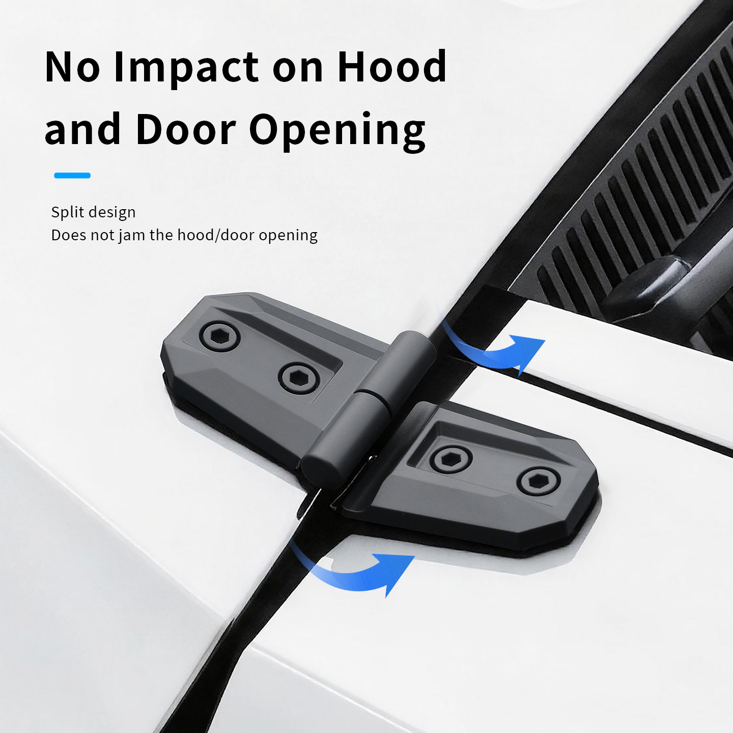 2PCS ABS Car Engine Hood Door  - Furniture Hardware Fitting incelemesi ve fiyatı