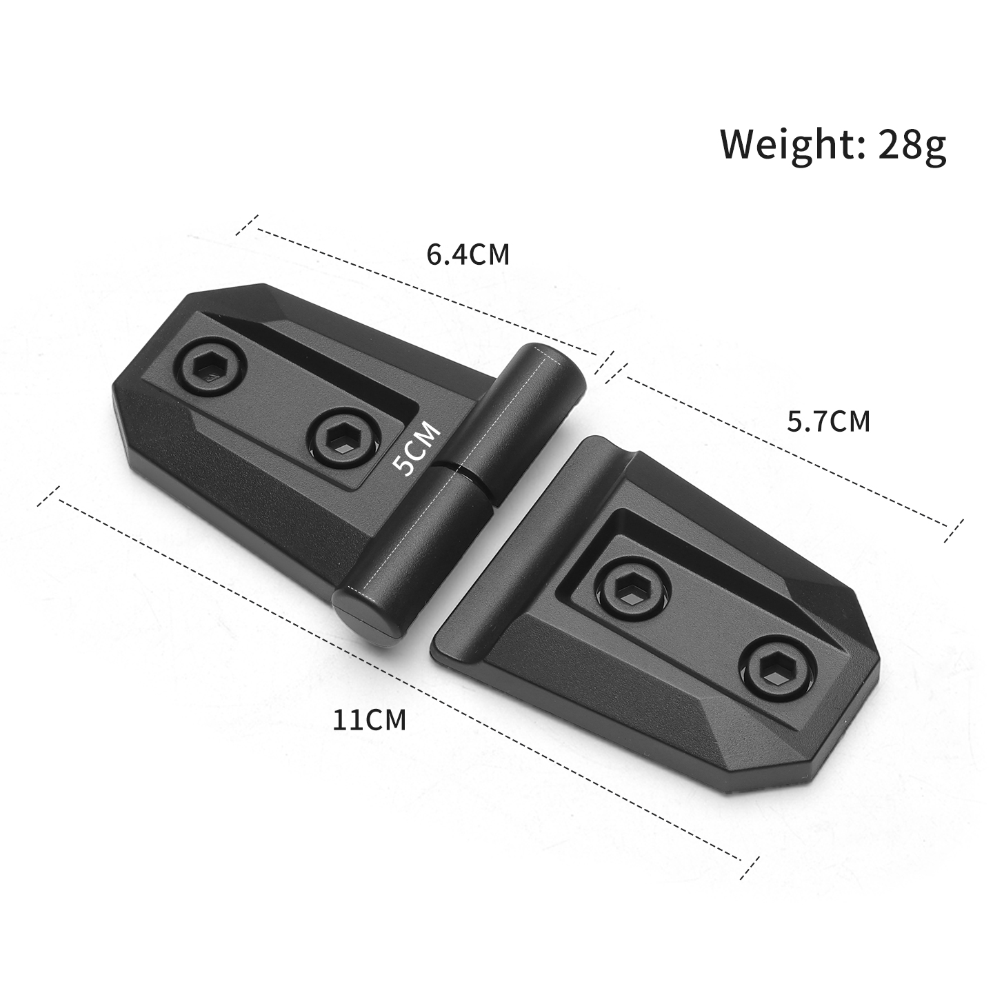 2PCS ABS Car Engine Hood Door  - Furniture Hardware Fitting incelemesi ve fiyatı