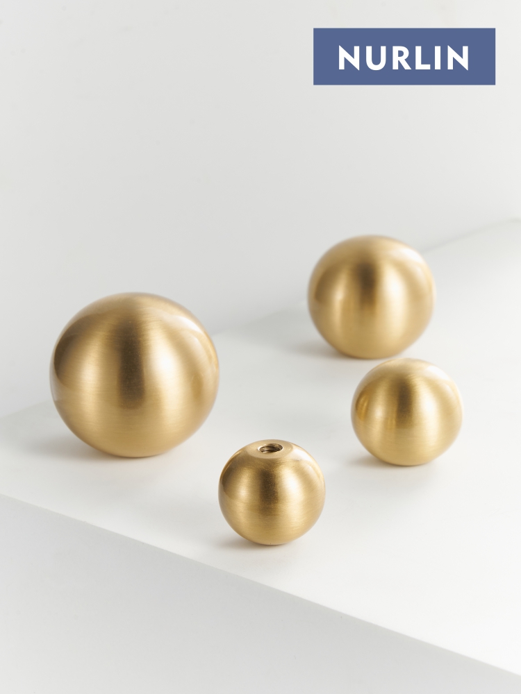 Nurlin Brass Round Ball Foot C - Furniture Hardware Restoration incelemesi ve fiyatı