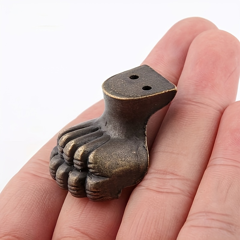 8pcs Antique Foot Brass Jewelr - Furniture Hardware Decorative incelemesi ve fiyatı