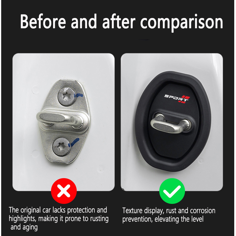 4-Piece Universal Car Silicone - Universal Furniture Hardware incelemesi ve fiyatı