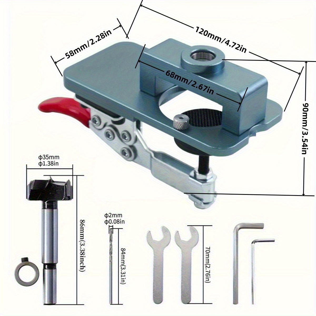 35mm Hinge Jig - Precise Borin - Furniture Hardware Fitting incelemesi ve fiyatı