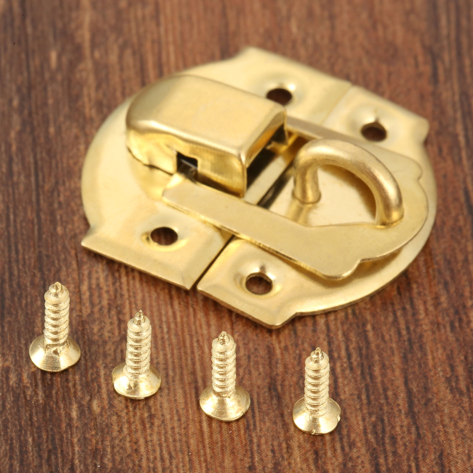 10pcs Golden Box Latch Clasps  - Furniture Hardware Decorative incelemesi ve fiyatı