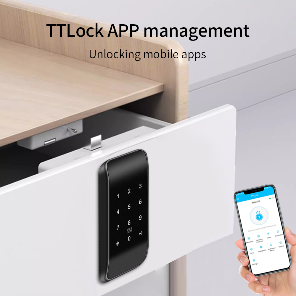 TTLOCK 13.56Mhz Fingerprint Dr - Furniture Hardware Tools incelemesi ve fiyatı