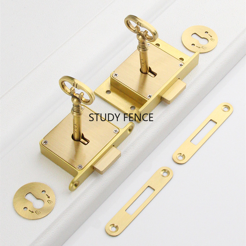1PC Antique Metal Drawer Lock  - Furniture Hardware incelemesi ve fiyatı