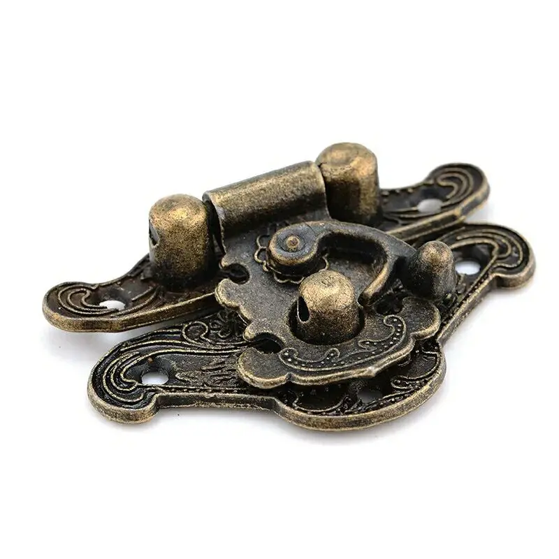 5-20pcs Vintage Metal Hasp Lat - Furniture Hardware Decorative incelemesi ve fiyatı
