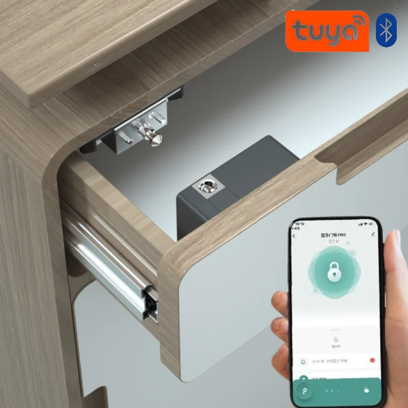 Tuya Smart Cabinet Door Lock K - Furniture Hardware Tools incelemesi ve fiyatı