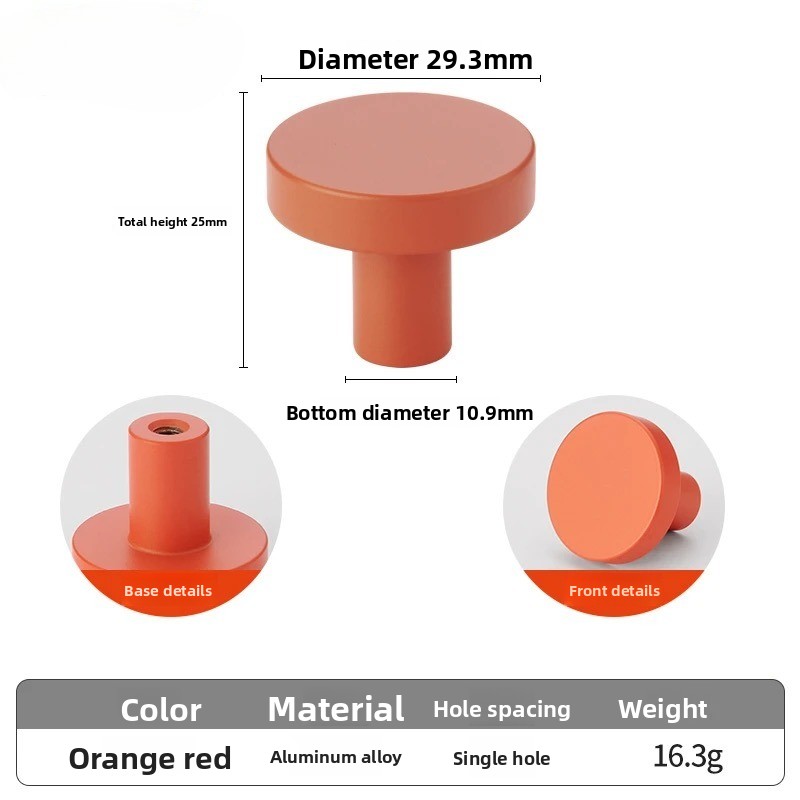 Morandi Color Orange/Pink Cabi - Furniture Hardware Restoration incelemesi ve fiyatı