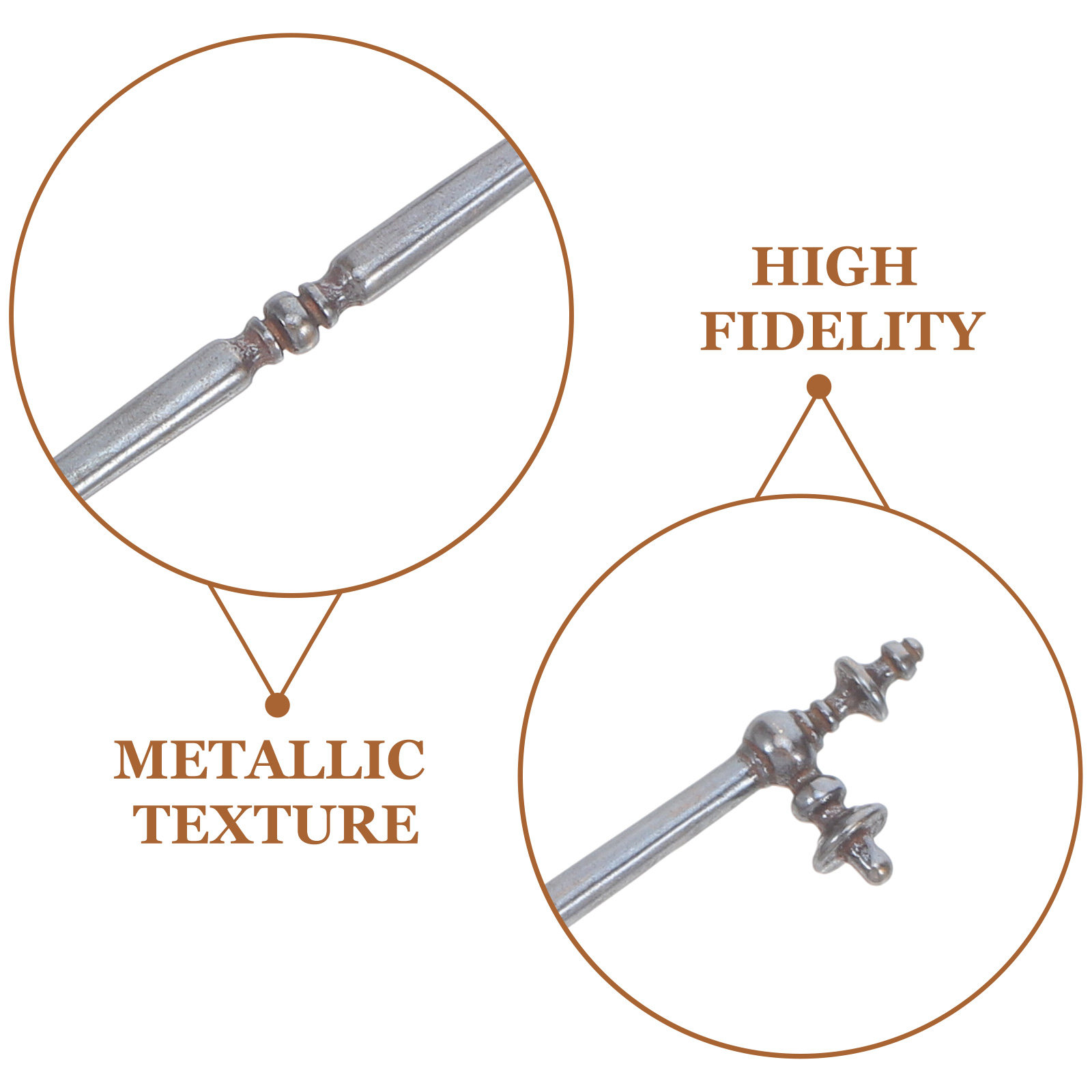 2Pcs Miniature Metal Vintage C - Furniture Hardware incelemesi ve fiyatı